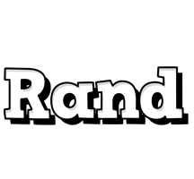 Rand snowing logo