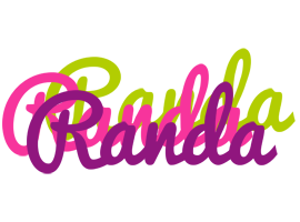 Randa flowers logo