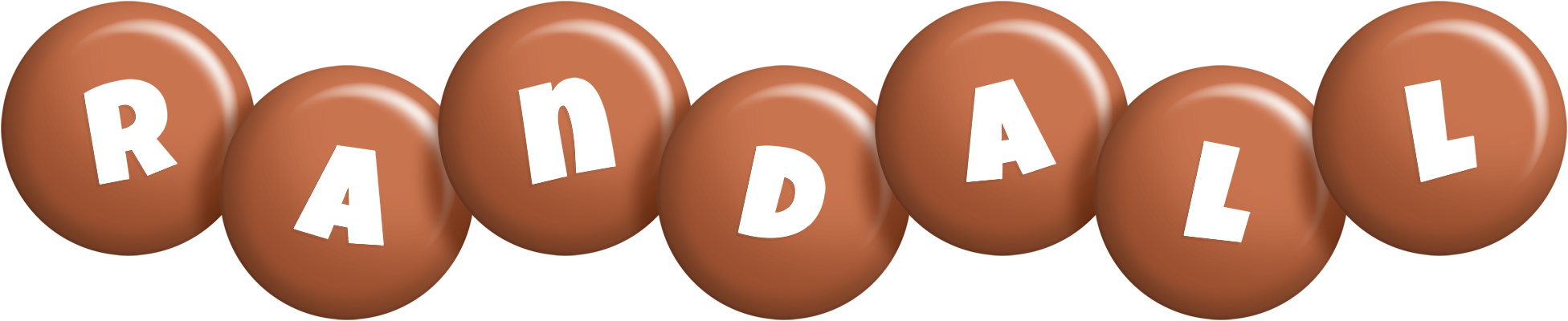 Randall candy-brown logo