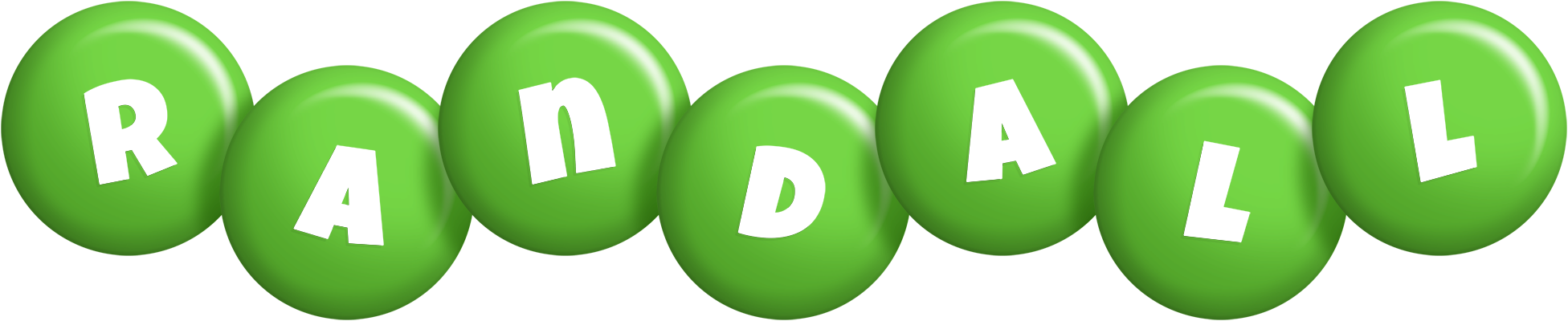Randall candy-green logo