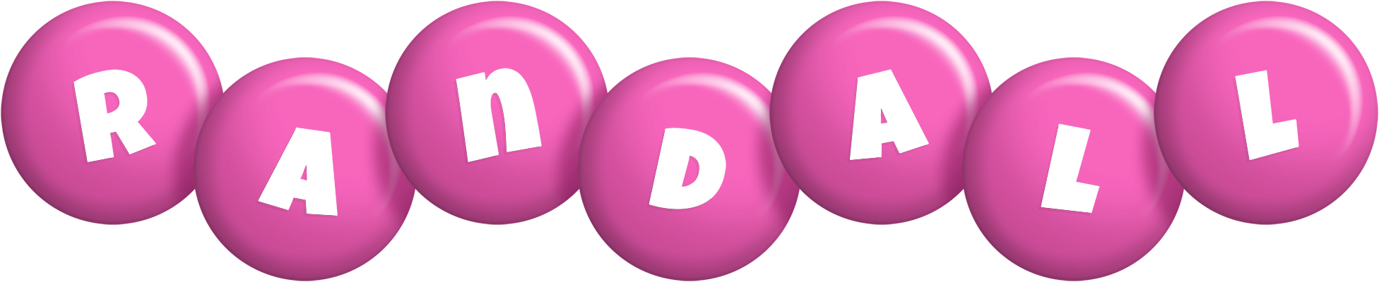 Randall candy-pink logo