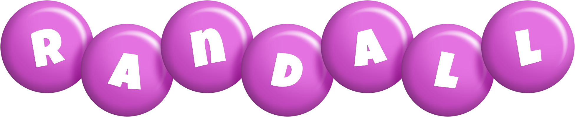 Randall candy-purple logo