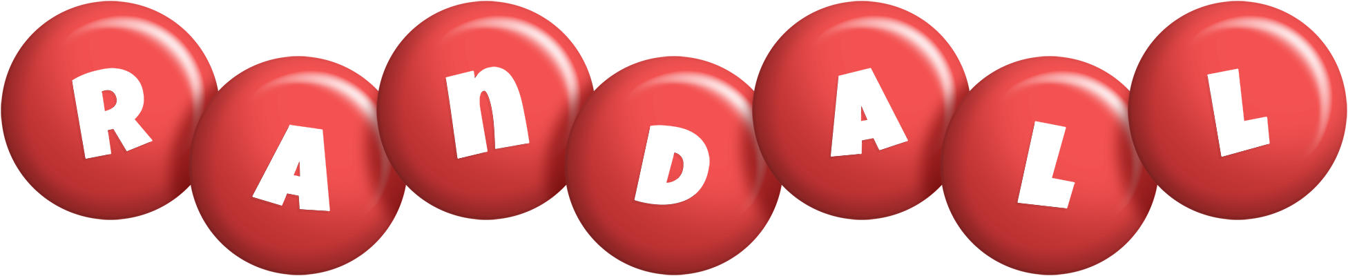 Randall candy-red logo