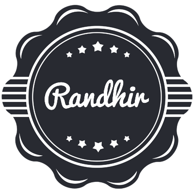 Randhir badge logo