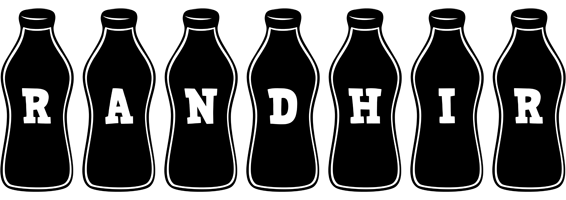 Randhir bottle logo