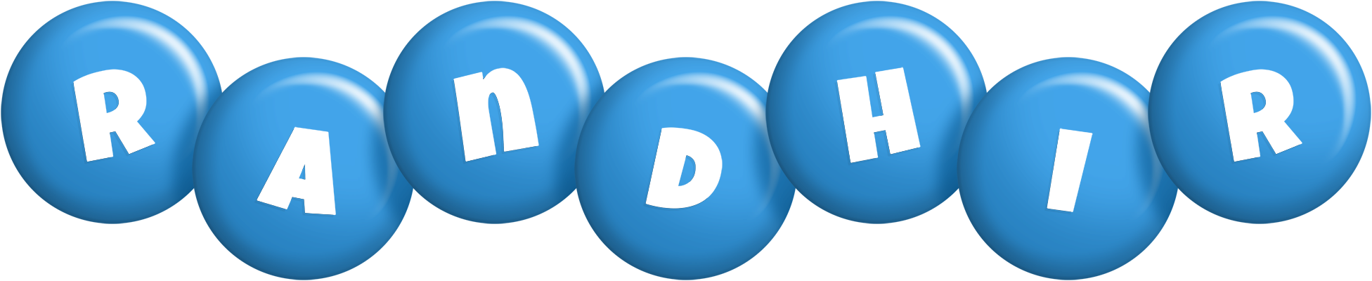 Randhir candy-blue logo