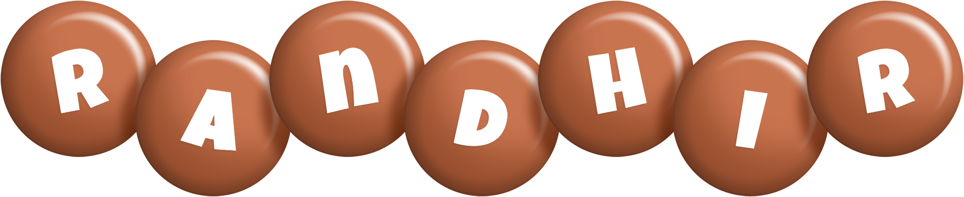 Randhir candy-brown logo