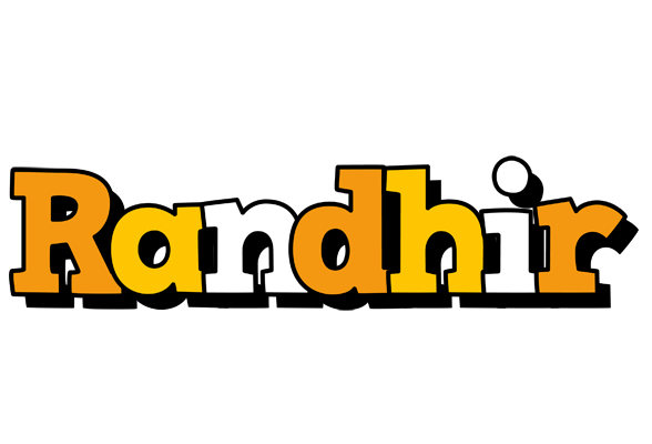 Randhir cartoon logo