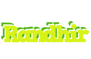 Randhir citrus logo