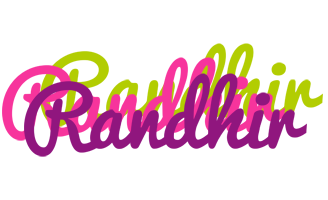 Randhir flowers logo