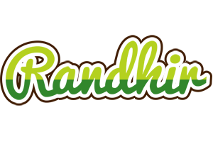 Randhir golfing logo