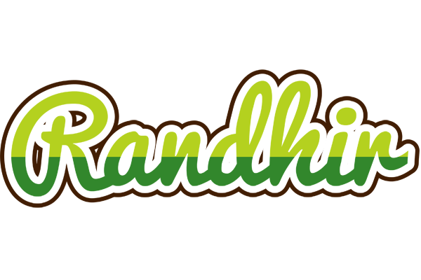 Randhir golfing logo