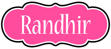 Randhir invitation logo