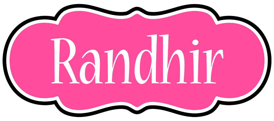 Randhir invitation logo
