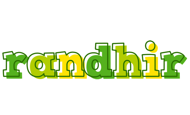 Randhir juice logo