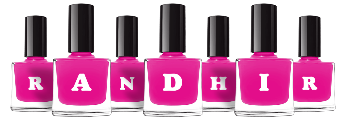 Randhir nails logo