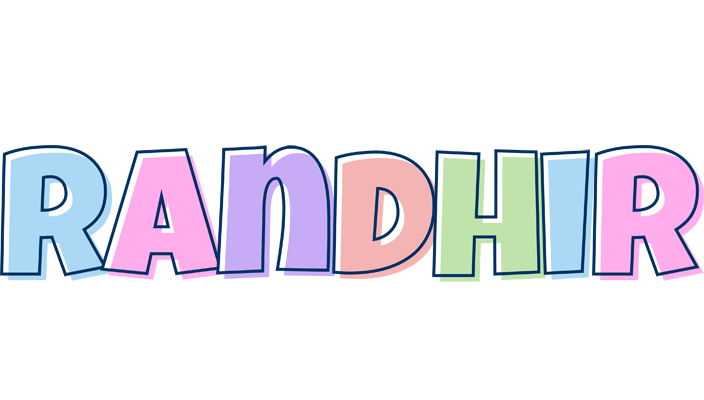 Randhir pastel logo