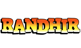 Randhir sunset logo