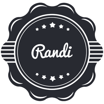 Randi badge logo