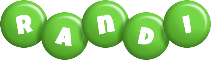 Randi candy-green logo