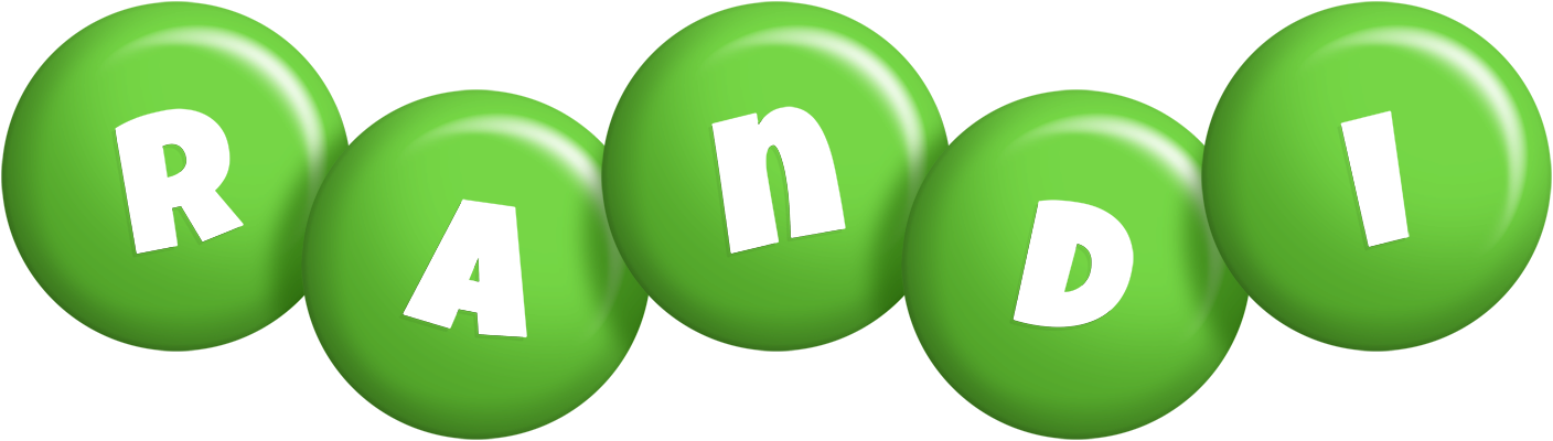Randi candy-green logo