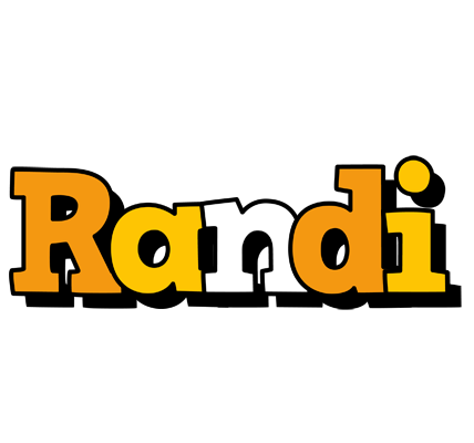 Randi cartoon logo