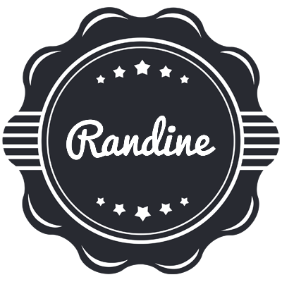 Randine badge logo