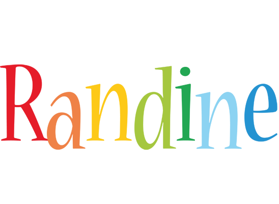 Randine birthday logo