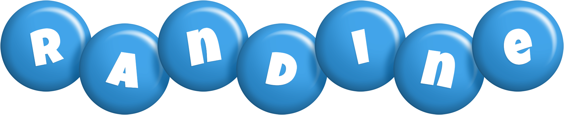 Randine candy-blue logo