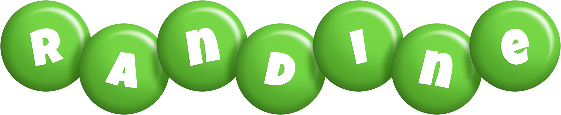Randine candy-green logo