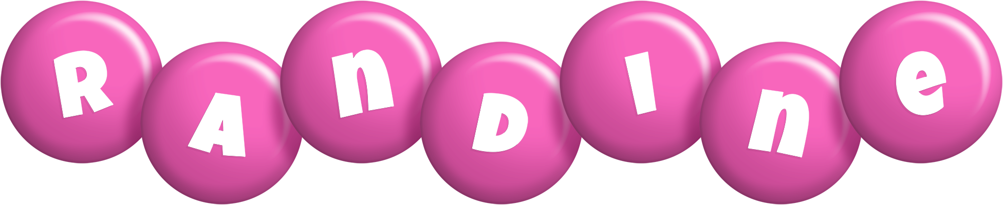 Randine candy-pink logo