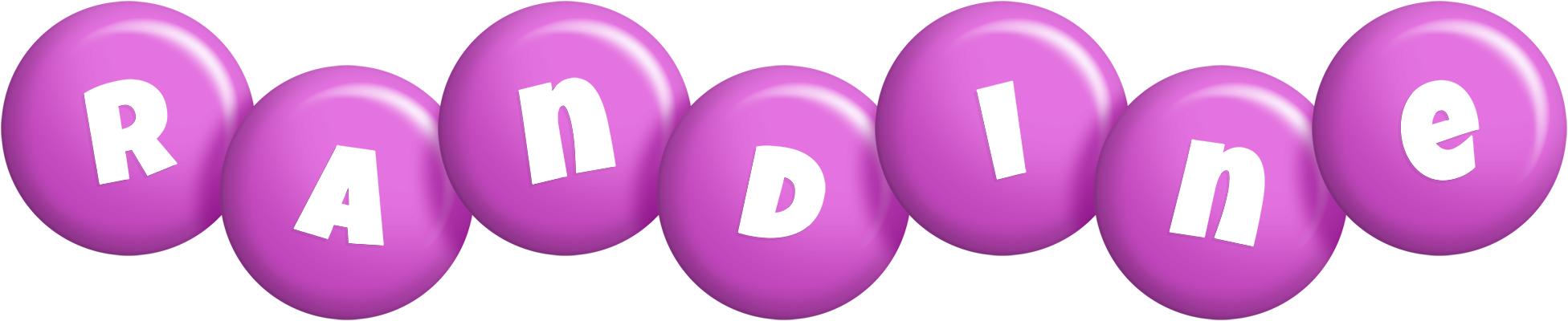 Randine candy-purple logo