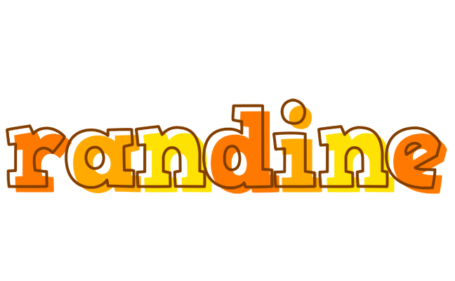 Randine desert logo