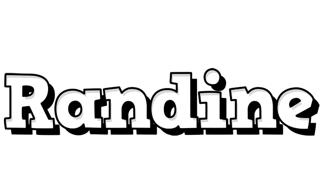 Randine snowing logo