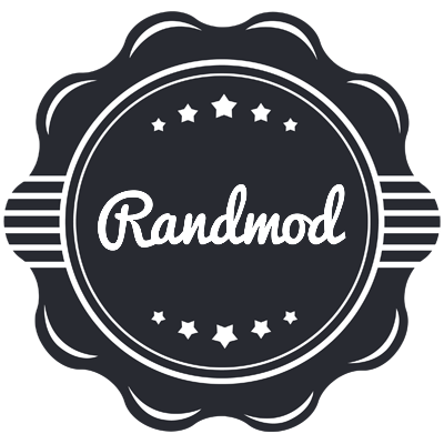 Randmod badge logo