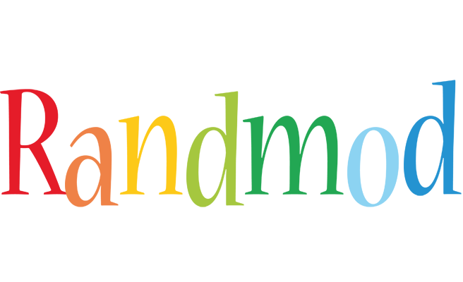 Randmod birthday logo