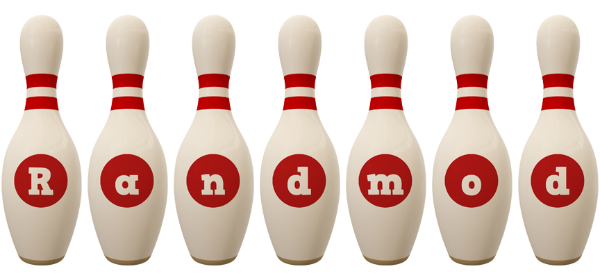 Randmod bowling-pin logo