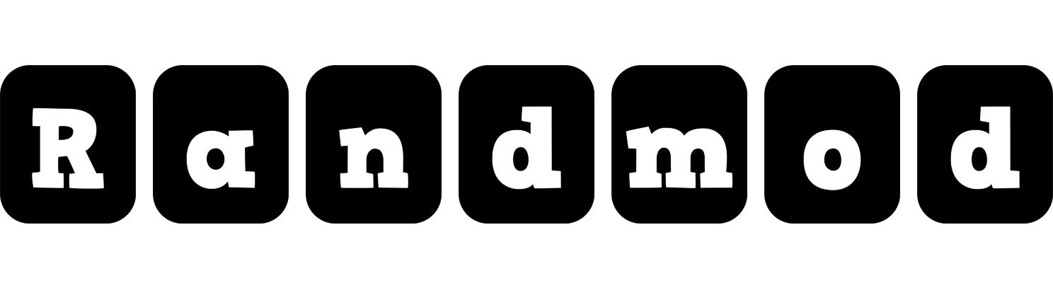 Randmod box logo