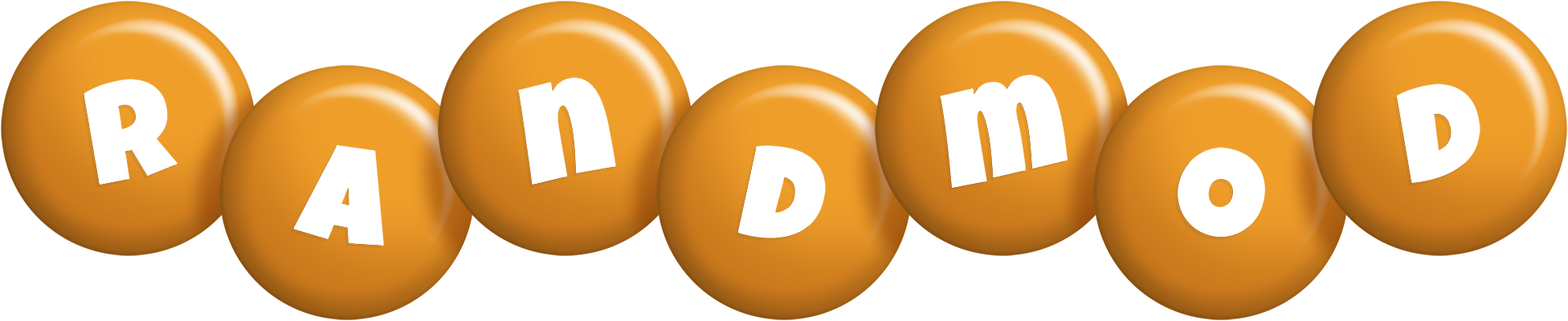 Randmod candy-orange logo