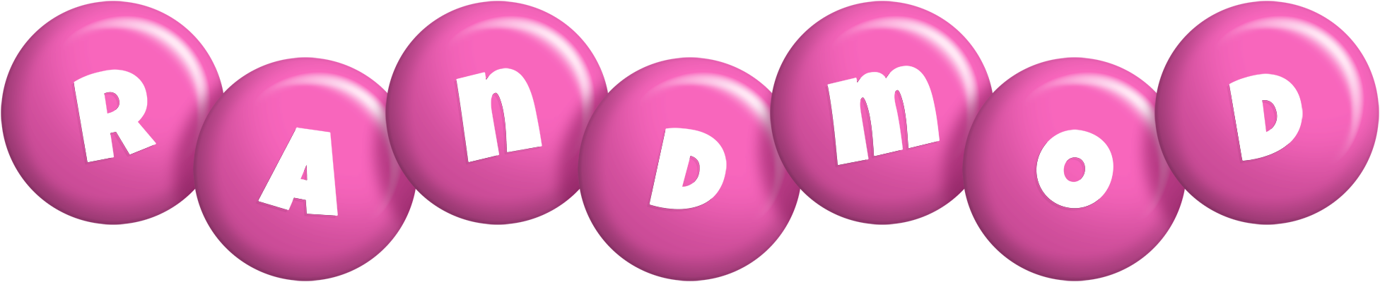 Randmod candy-pink logo