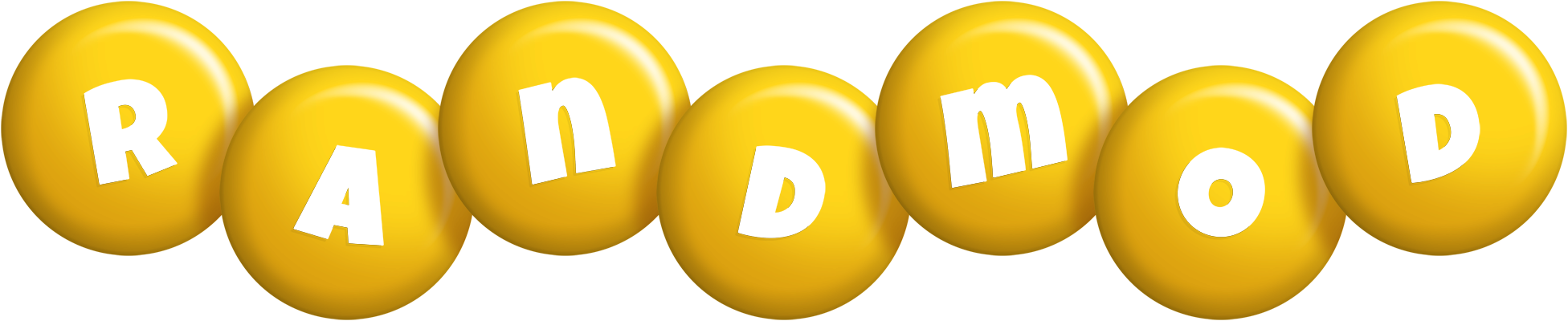 Randmod candy-yellow logo