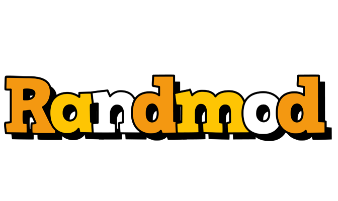Randmod cartoon logo