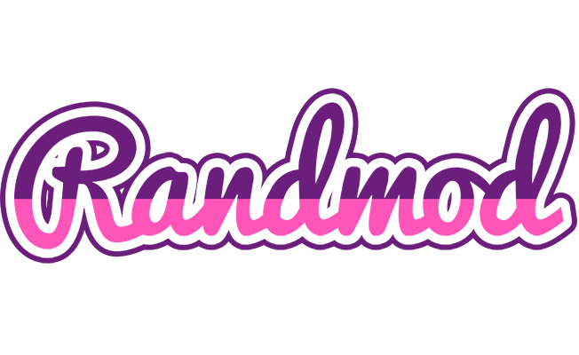Randmod cheerful logo
