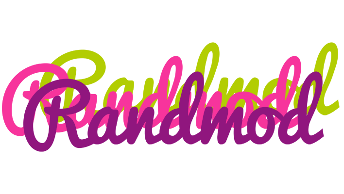 Randmod flowers logo