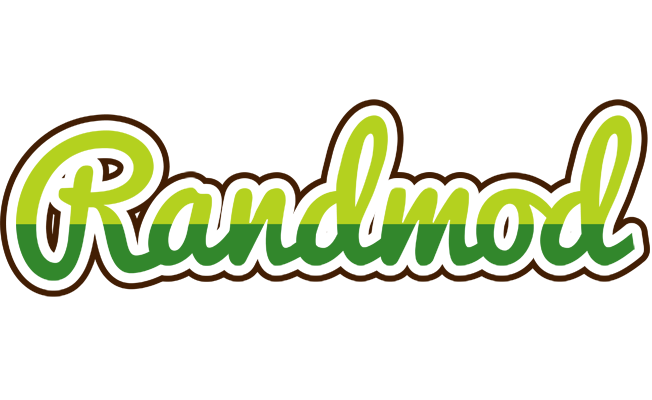 Randmod golfing logo