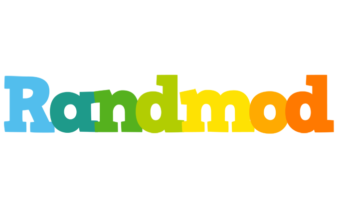 Randmod rainbows logo
