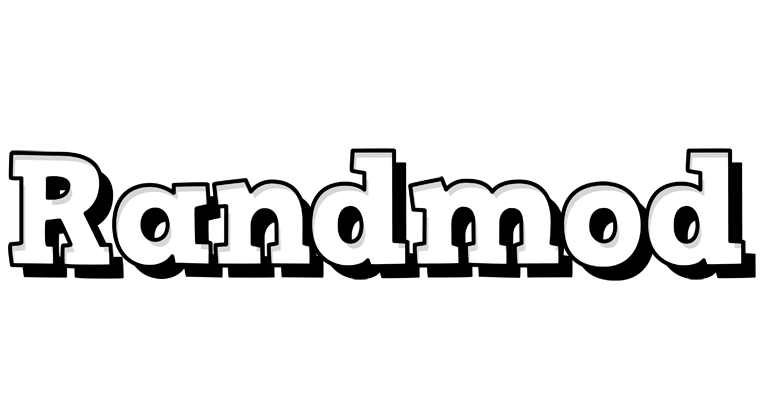 Randmod snowing logo