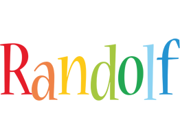 Randolf birthday logo