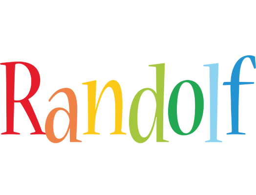 Randolf birthday logo