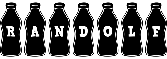 Randolf bottle logo